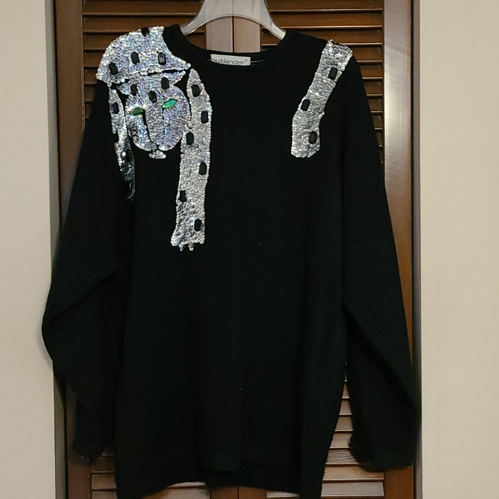 Angora Outlander Sweater w Skirt